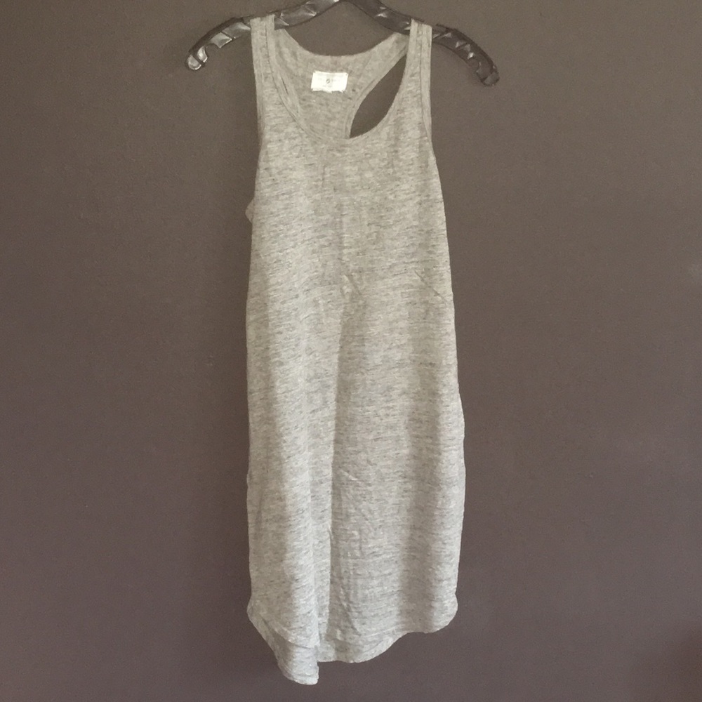 100% Linen Racerback Tank Dress
